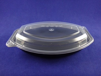 I-912 PP Oblong Microwavable Container